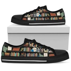Peaceful Place Books Low Top Shoes…