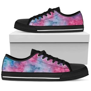 Pink Watercolor Low Top Shoes Low Top Shoes Mens Women 2 zh6jry.jpg
