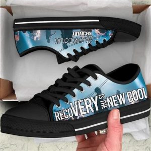 Recovery Is The New Cool Canvas Low Top Shoes Low Top Shoes Mens Women 1 n0sedw.jpg