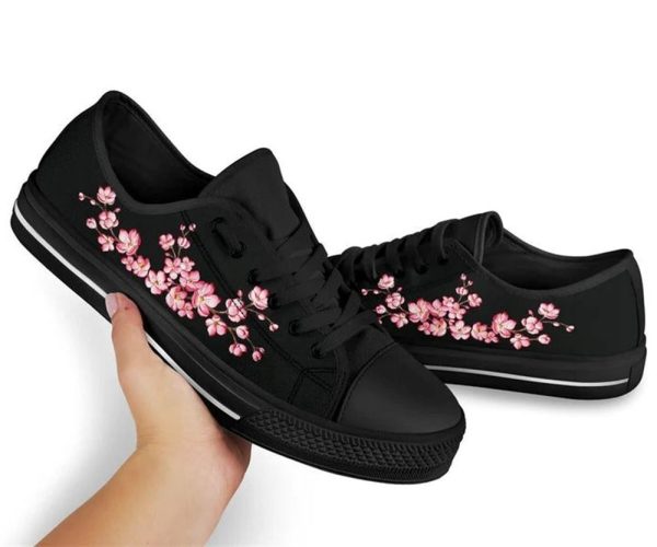 Sakura Cherry Blosoom Low Top Shoes – Low Top Shoes Mens, Women