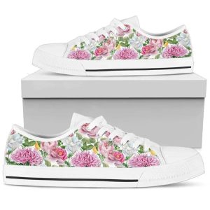 Watercolor Floral Low Top Shoes Low Top Shoes Mens Women 2 zgkkvv.jpg