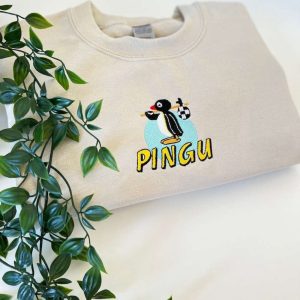 Animal Funny Embroidered Sweatshirt 2D Crewneck…