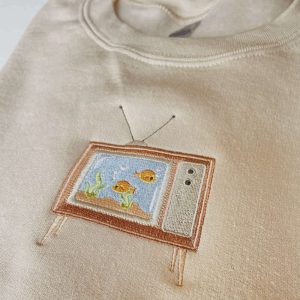aquarium tv embroidered sweatshirt 2d crewneck sweatshirt for men women sws2906 1.jpeg