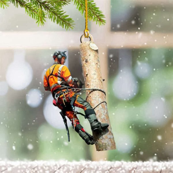 Arborist Christmas Ornament Christmas Tree Decorations 2023 Gifts For Arborist