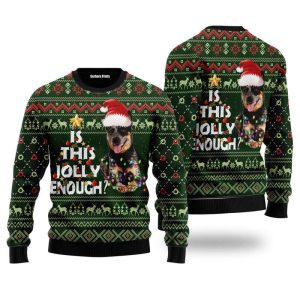 Australian Cattle Dog Jolly Ugly Christmas…