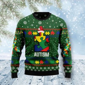 Autism D1011 Ugly Christmas Sweater –…