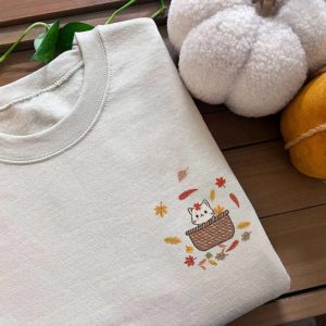 autumn cute cat embroidered sweatshirt 2d crewneck sweatshirt all over print sweatshirt for women sweatshirt for men sws3083 1.jpeg