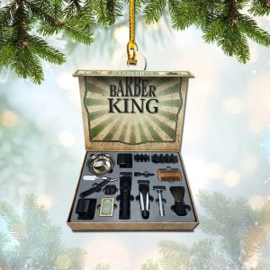Barber Ornament Barber King Christmas Tree…