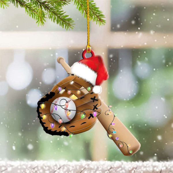 Baseball Ornament Baseball Christmas Ornaments Tree Decorating Ideas