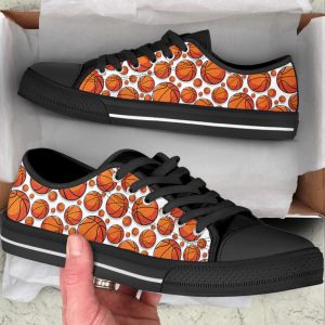 basketball ball pattern low top shoes canvas print lowtop trendy fashion casual shoes gift for adults 1.jpeg