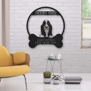 Basset Hound Dog Lovers Funny Personalized…