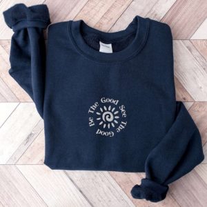 be the good embroidered sweatshirt 2d crewneck sweatshirt best gift for family sws3265 3.jpeg