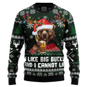 bear hunting and beer d3009 ugly christmas sweater best gift for christmas noel malalan christmas signature.jpeg