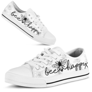 Bee Happy Simple Low Top Shoes…