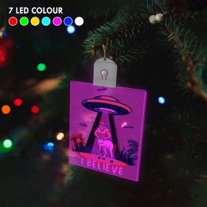 believe santaur bigfoot dinosaur alien ufo santa centaur fun led christmas ornament decor gift 3.jpeg