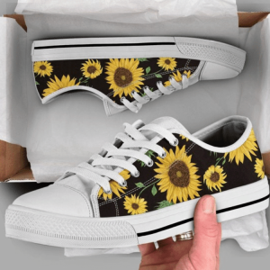 Best Sunflower Shoes Sunflower Cute Low…