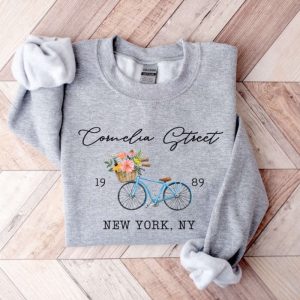 bike floral embroidered sweatshirt 2d crewneck sweatshirt for men and women 1 1.jpeg