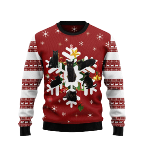 black cat snowflake ugly christmas sweater christmas gift for cat lover 1.png