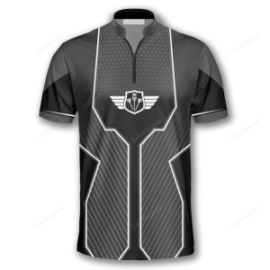 black lion head custom darts jerseys for men 3d all over print top dart shirt 2.png