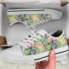 Blooming Cactus Garden Pattern Low Top Shoes  PN205222Sb