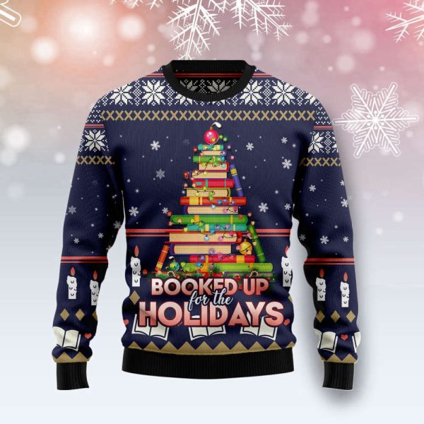 Book Christmas Tree T2910 Ugly Christmas Sweater – Noel Malalan