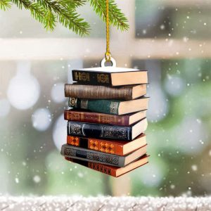 Book Lover Christmas Ornament Christmas Tree…