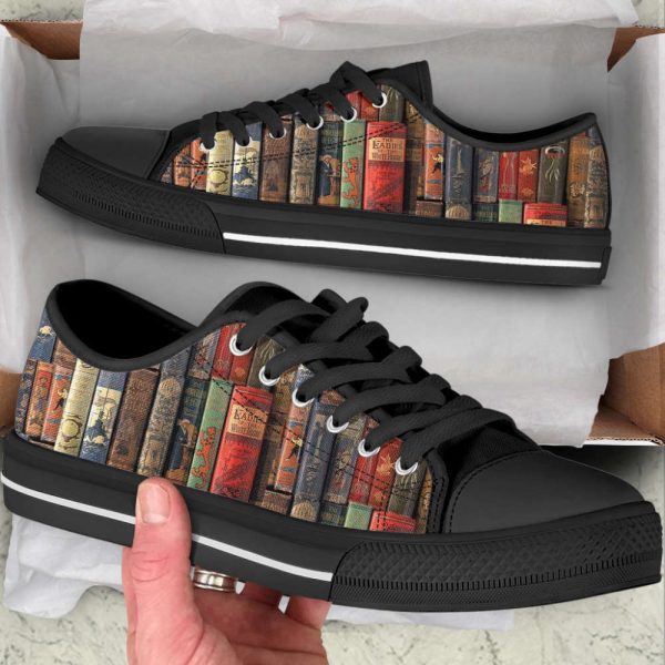 Classic New Version Low Top Canvas Print Shoes  –  Trendy Footwear