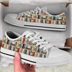 books wallpaper low top shoes canvas print lowtop casual fashion trendy shoes gift for adults.jpeg