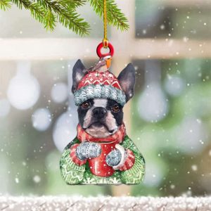 Boston Terrier Christmas Ornament Dog Owner…