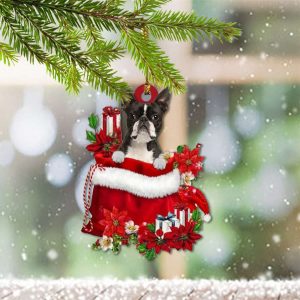 Boston Terrier Ornament 2023 Cute Christmas…