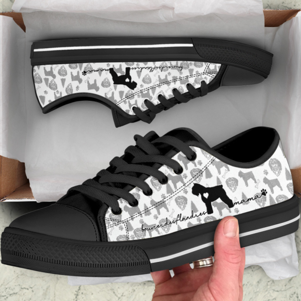 Bouvier des Flandres Dog Low Top Shoes Sneaker PN205015