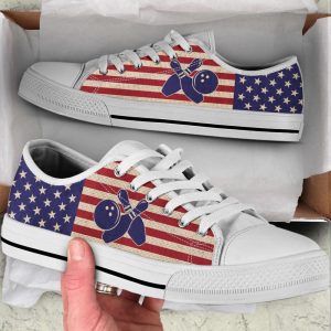Bowling American USA Flag Low Top…
