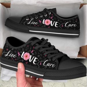 Breast Cancer Shoes Live Love Cure…