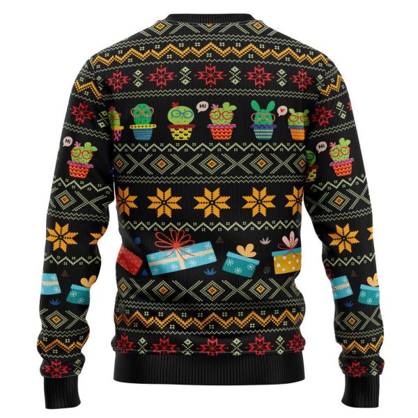 Cactus Xmas D0210 Ugly Christmas Sweater – Noel Malalan Signature