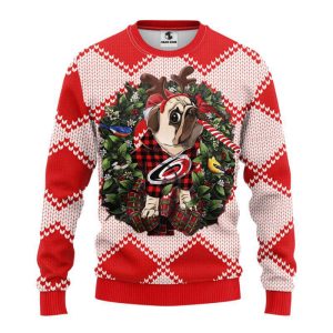 carolina hurricanes pub dog christmas ugly sweater gift for christmas .jpeg