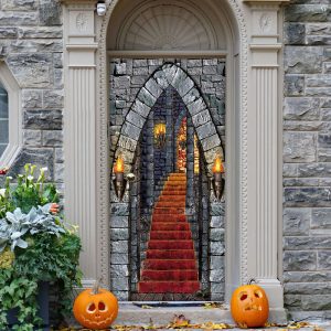 castle entrance halloween door cover decorations for front door 1.jpeg