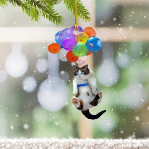 Cat Christmas Ornament 2023 Cat Ornaments…