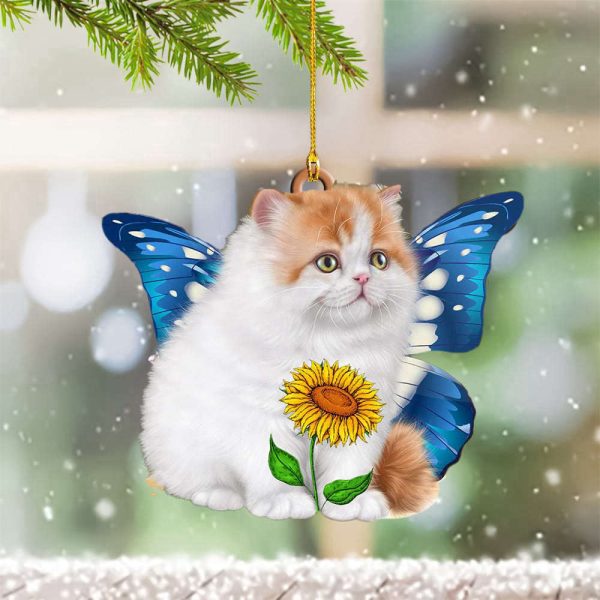 Cat Christmas Ornament Cute Cat Xmas Tree Donations Christmas Gifts For Her