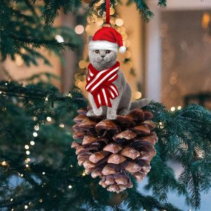 Cat In Pineal Ornament Cute Christmas Tree Decorations Gifts For Cat Owners