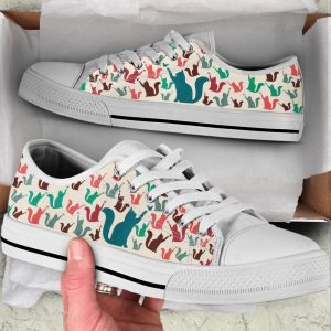 Cat Lover Shoes Pattern Color Low…