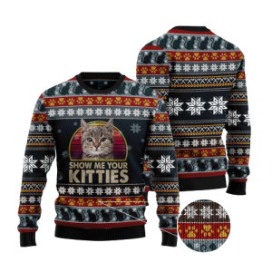 cat show me your kitties ugly christmas sweater for men and women .png