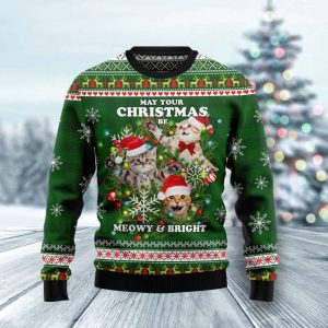 Cat Ugly Ugly Christmas Sweater, Christmas…