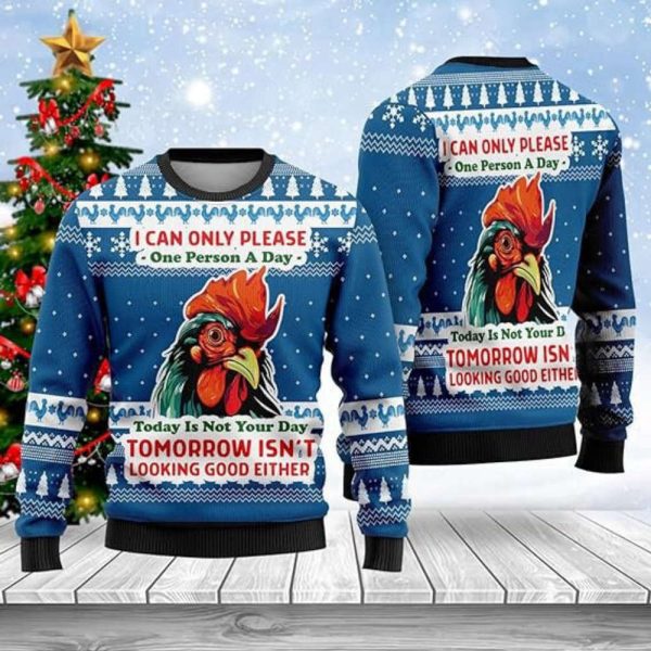 Chicken Christmas Sweaters, Roosters Ugly Christmas Sweater For Christmas