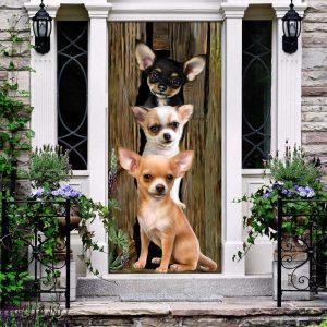 Chihuahua Gorgeous Babies Door Cover Gift…