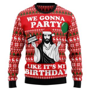 Christian Party HZ92313 Ugly Christmas Sweater…