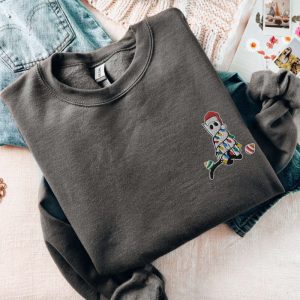 christmas cat ghost embroidery sweatshirt spooky xmas cat crewneck meowy christmas sweater funny catmas pullover for cat lovers gift 1.jpeg