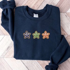 christmas cookie embroidered sweatshirt 2d crewneck sweatshirt for men and women sws3740 1.jpeg