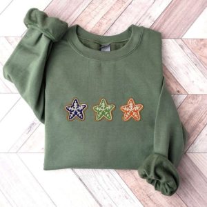 christmas cookie embroidered sweatshirt 2d crewneck sweatshirt for men and women sws3740 2.jpeg