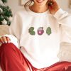 Christmas Cookie Embroidered Sweatshirt 2D Crewneck Sweatshirt For Men And Women