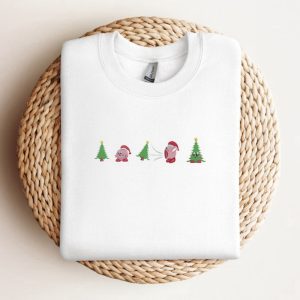 Christmas Cute Embroidered Sweatshirt 2D Crewneck…